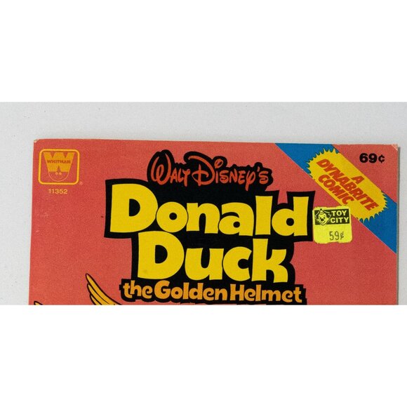 Walt Disneys Donald Duck The Golden Helmet Whitman Comic Book - Picture 3 of 13